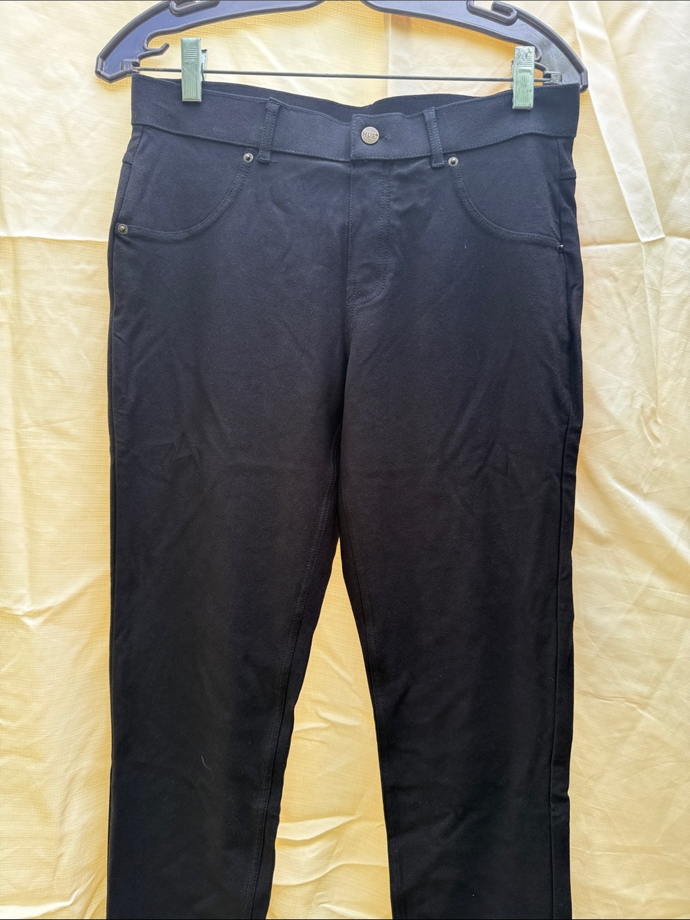 HUE Black Women's Leggings - Slim Fit